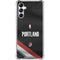 NBA Portland Trail Blazers Jersey Galaxy A15 5G Clear Case